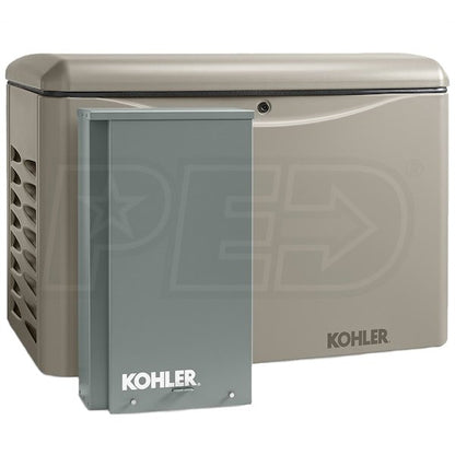 Kohler 20RCAL-200SELS 20kW Aluminum Standby Generator System (200A Service Disc. w/ Load Shedding)