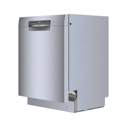 Bosch 800 Series 24 in. Top Control Smart Dishwasher with 42 dBa Sound Level, 3rd-Rack, CrystalDry & Pocket – Stainless Steel